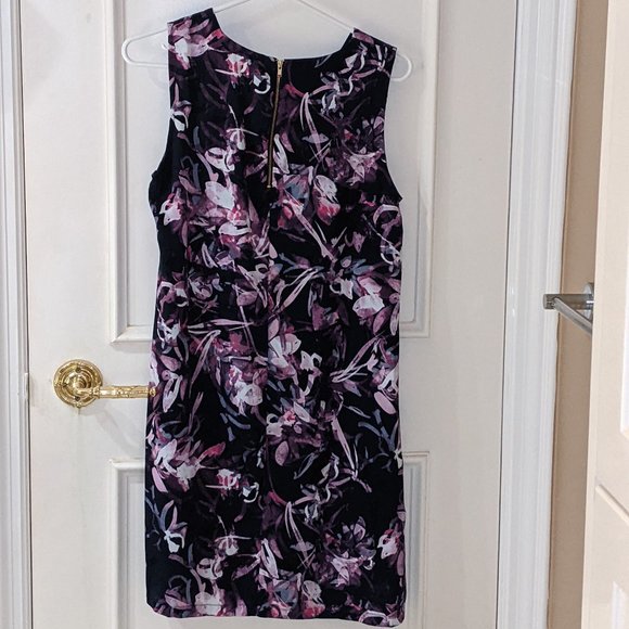 Adrienne Vittadini Floral Sleeveless Tank Dress - Picture 2 of 4